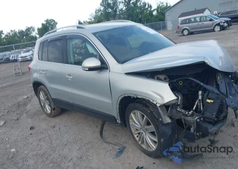 2014 Volkswagen Tiguan Sel из США, поврежденный, VIN WVGBV3AX5EW549152